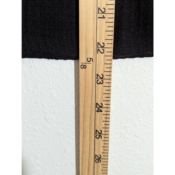 Junior Women's Red Black Tis The Season Deer Glitter Holiday Christmas Shirt 3-5 - Picture 5 of 6